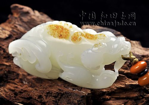 白玉子料-瑞獸辟邪