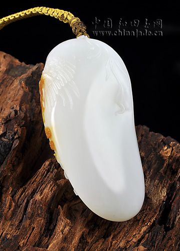 羊脂白玉子料-國色天香