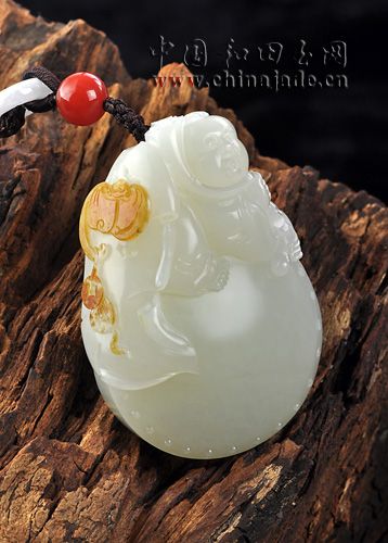白玉子料-福臨童子