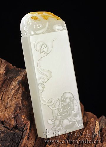 白玉子料-納福迎祥