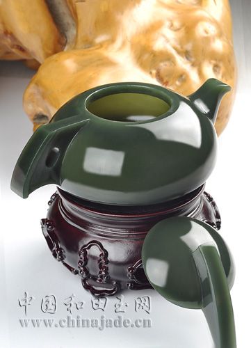 青玉-團圓壺