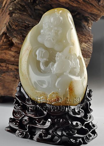 白玉子料-達摩悟道