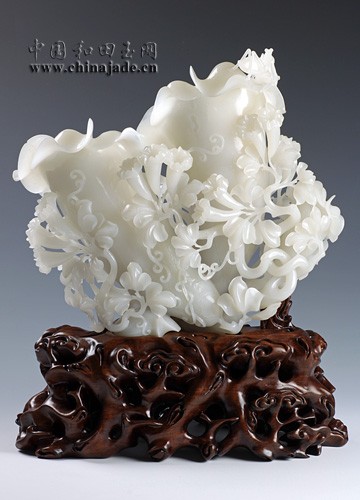 白玉擺件-自然之音