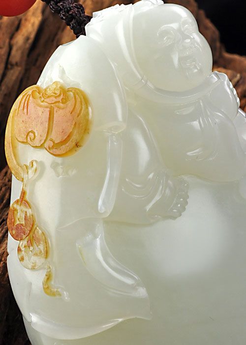 白玉子料-福臨童子