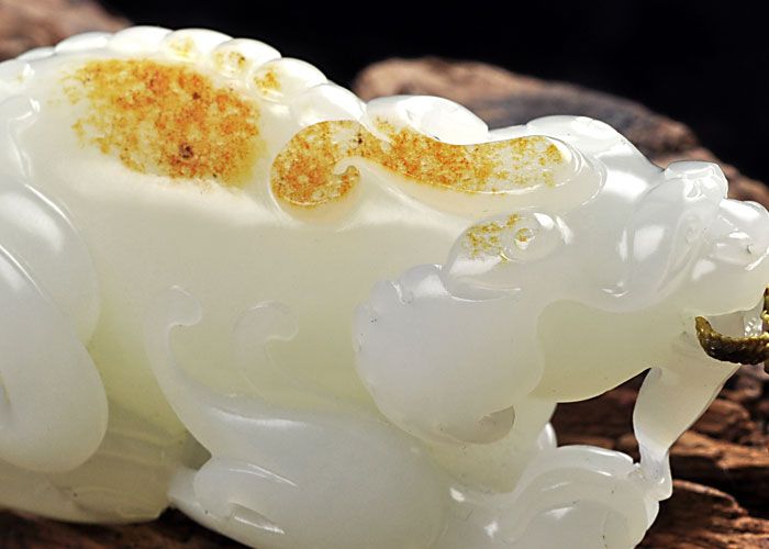 白玉子料-瑞獸辟邪