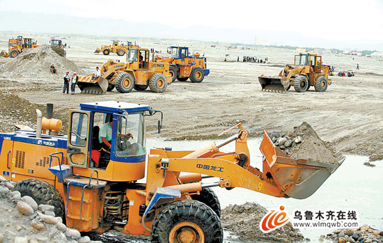 玉龍喀什河挖玉