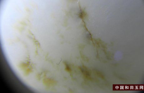 和田玉皮色放大圖