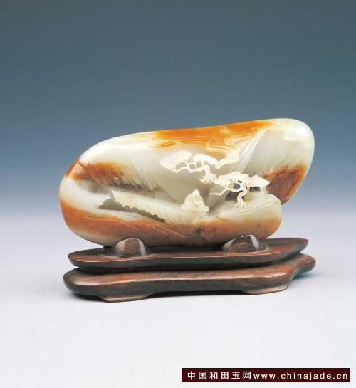 和田玉白玉松下?lián)崆偕阶?hspace=0