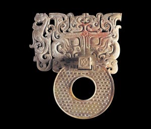 西漢 獸首銜玉璧 西漢 獸首銜玉璧