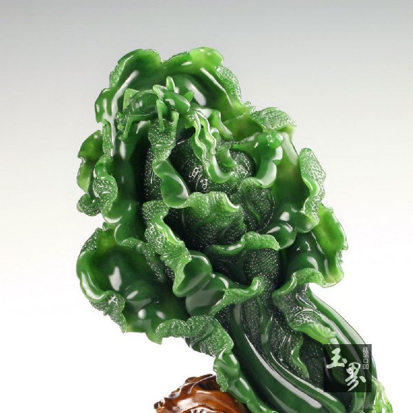 碧玉擺件-佰財