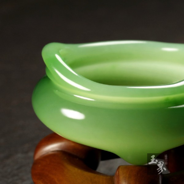 碧玉-小宣德爐 碧玉-小宣德爐