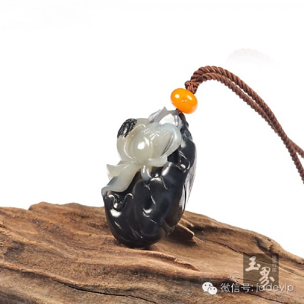 墨玉子料掛件-連升一甲 