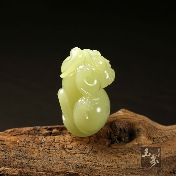 黃玉小把件-貔貅