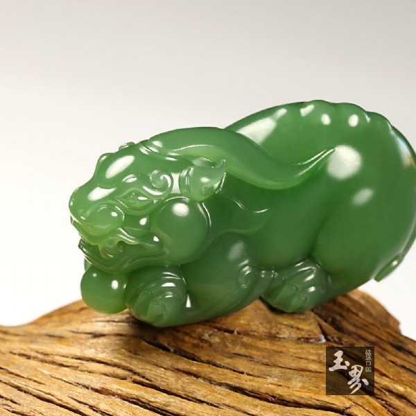 碧玉掛件-貔貅 