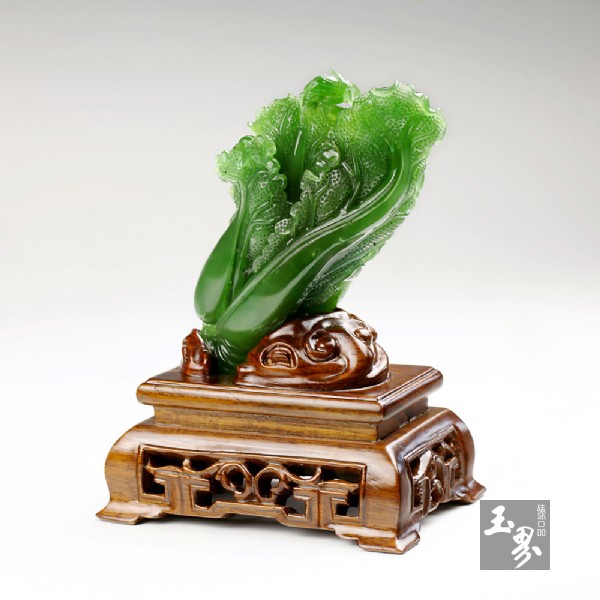 碧玉擺件-佰財